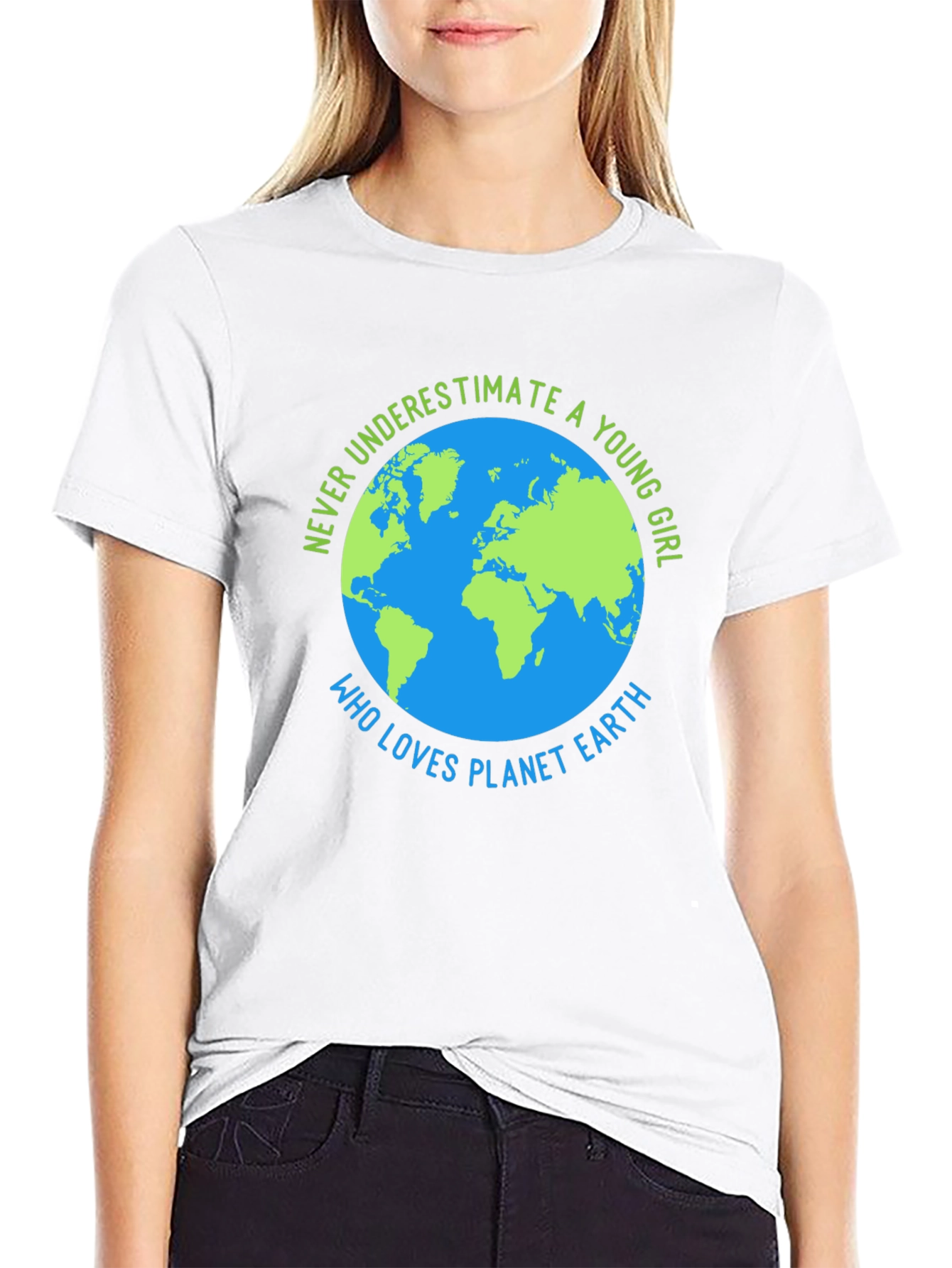 Planet Earth Lover T-Shirt - Never Underestimate