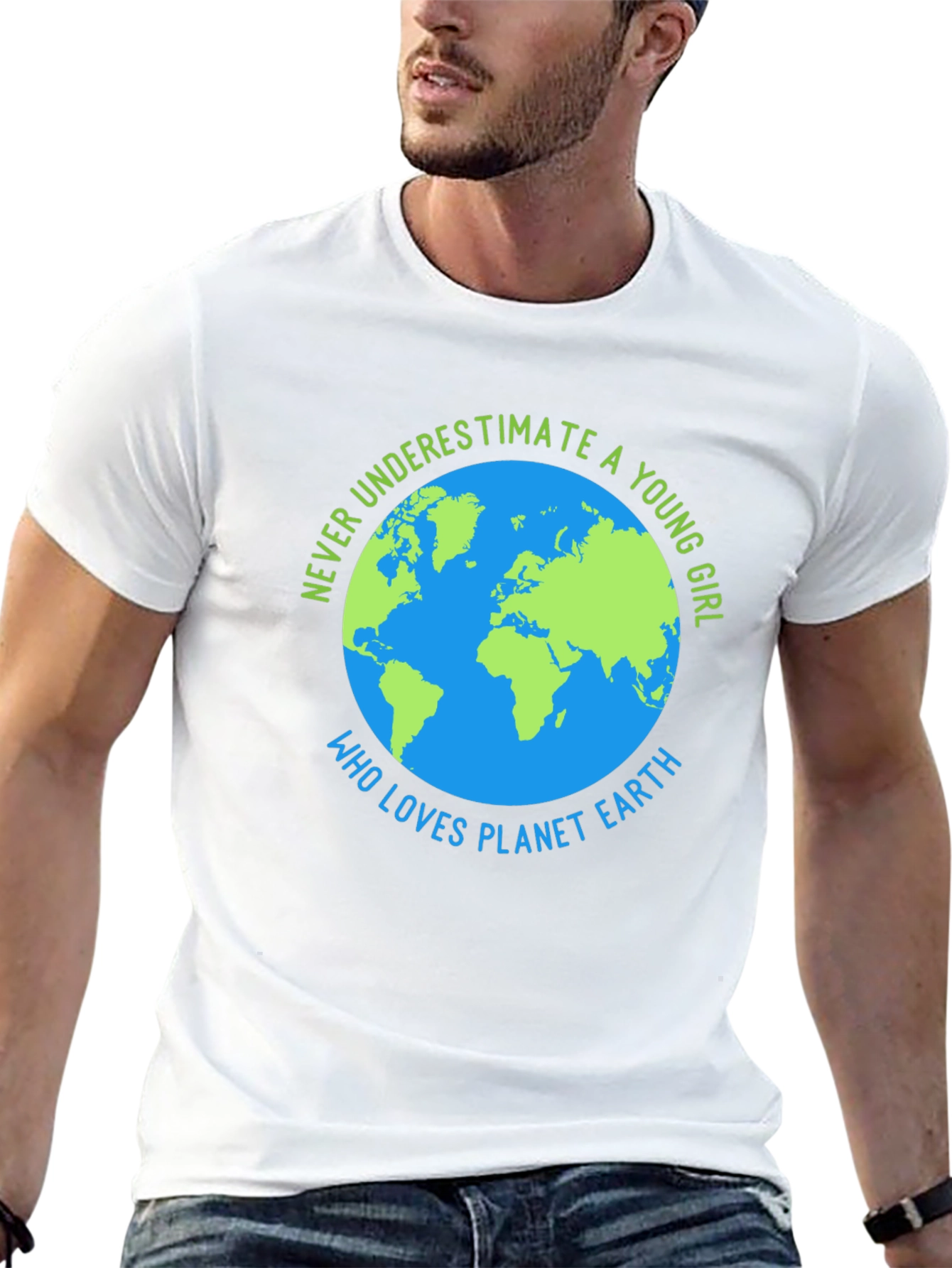 Planet Earth Lover T-Shirt - Never Underestimate