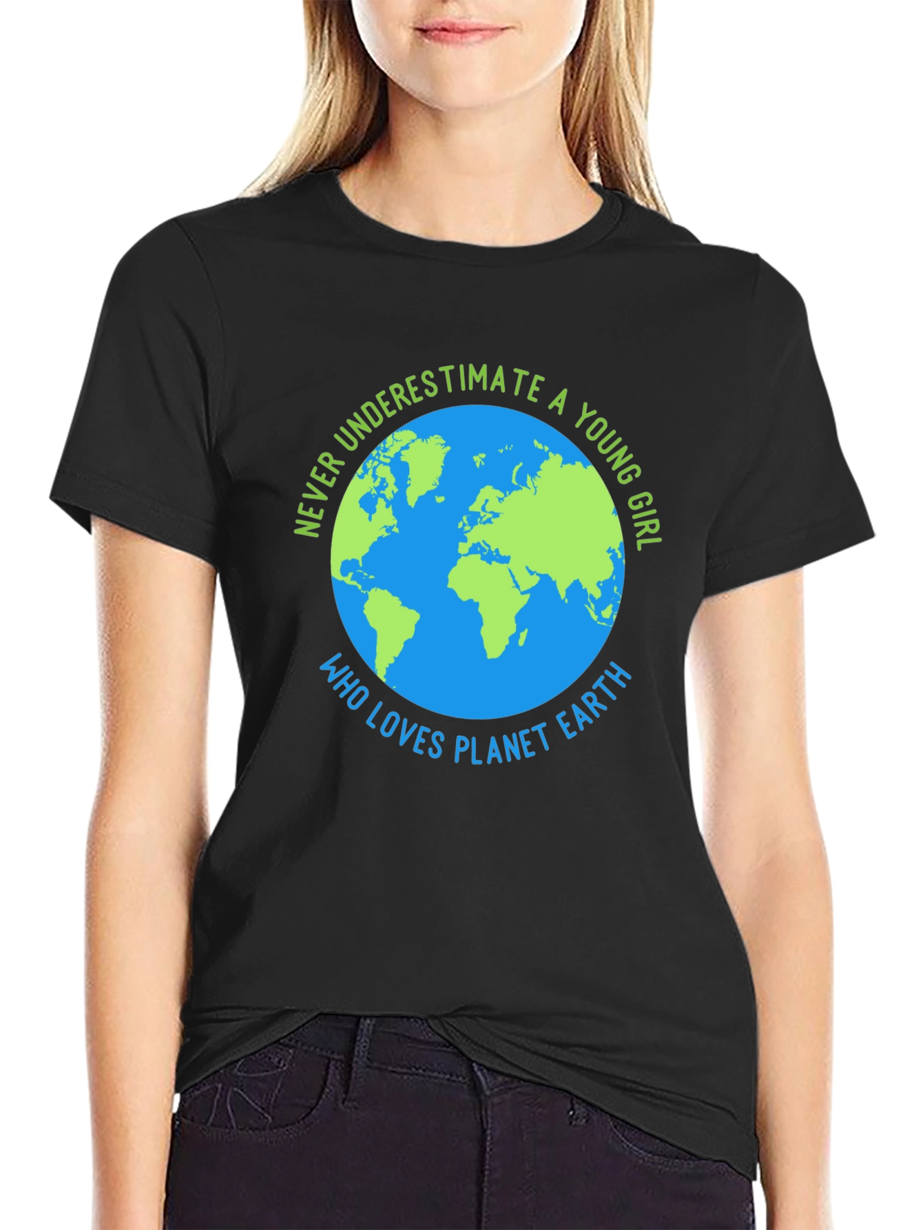 Planet Earth Lover T-Shirt - Never Underestimate