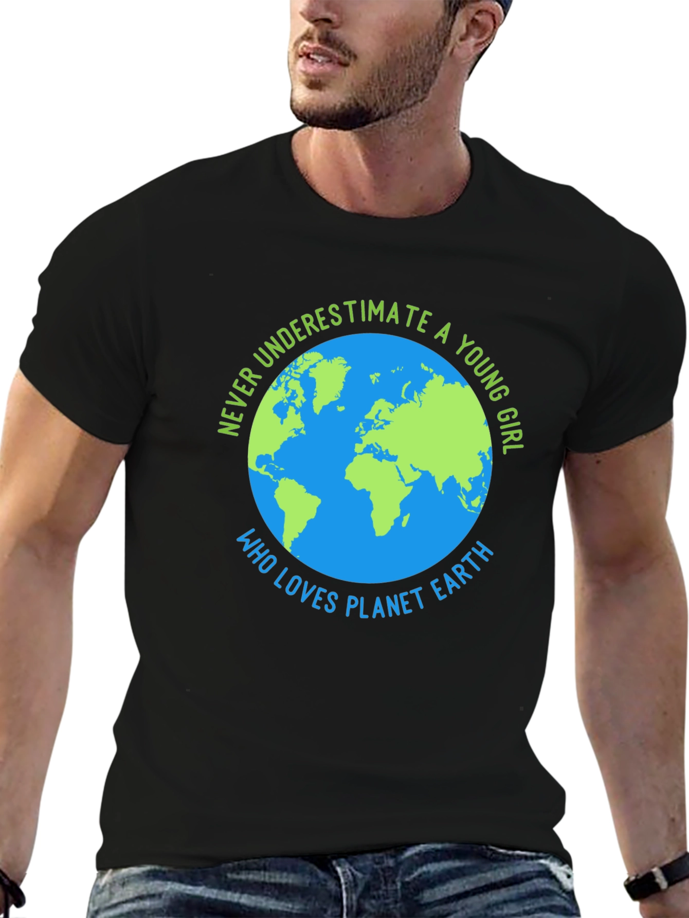 Planet Earth Lover T-Shirt - Never Underestimate