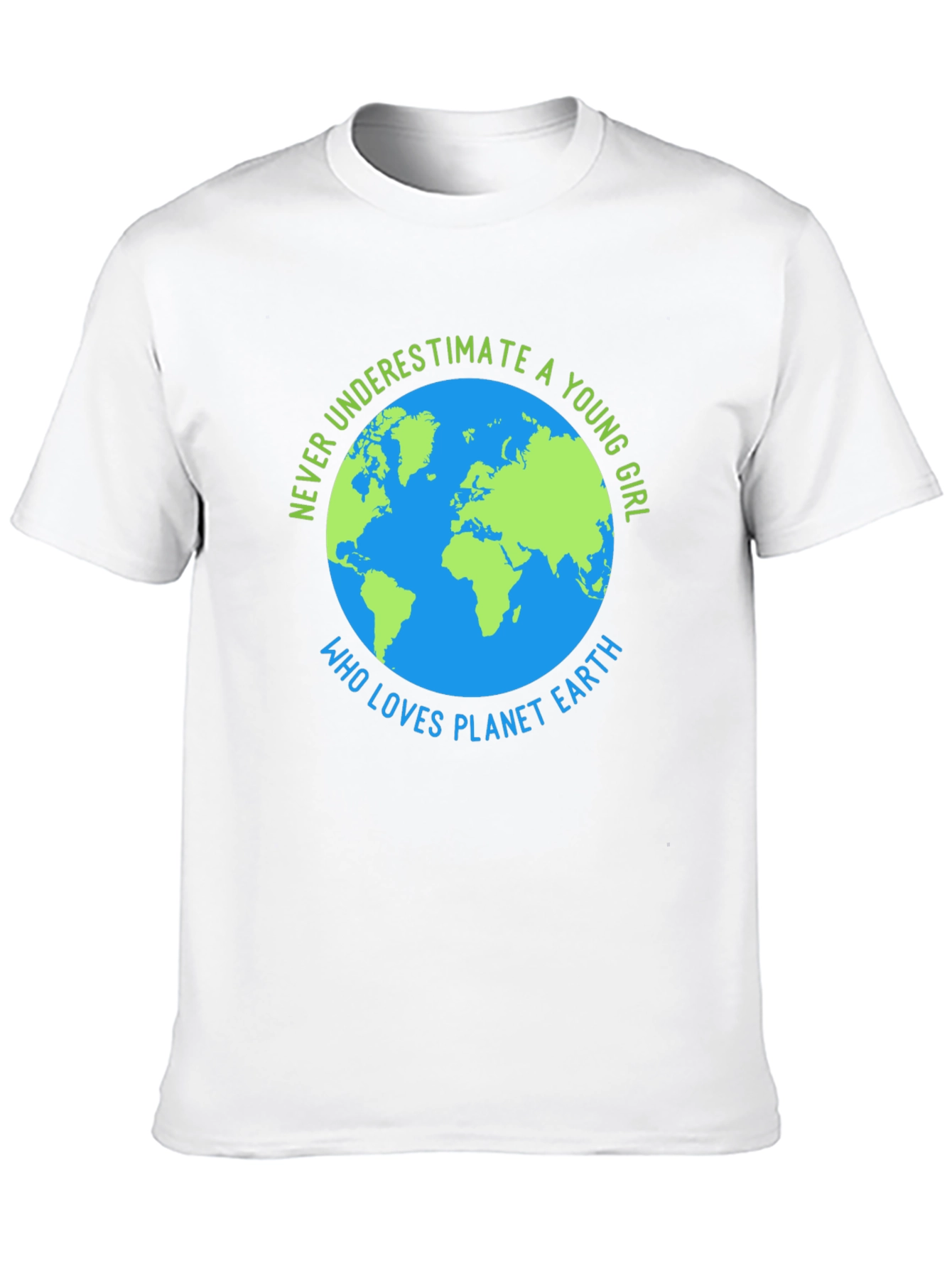 Planet Earth Lover T-Shirt - Never Underestimate