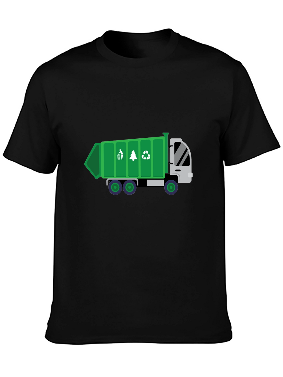 Garbage Truck Graphic Tee - Eco-Friendly Design!