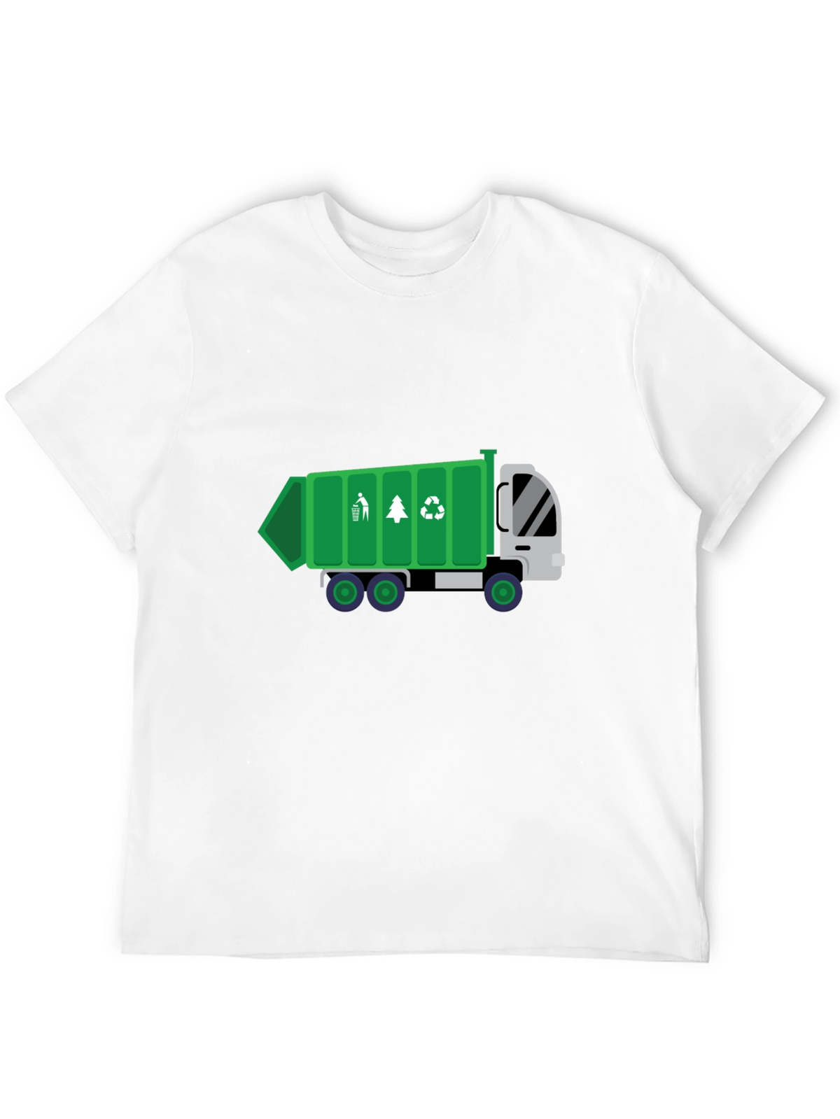 Garbage Truck Graphic Tee - Eco-Friendly Design!