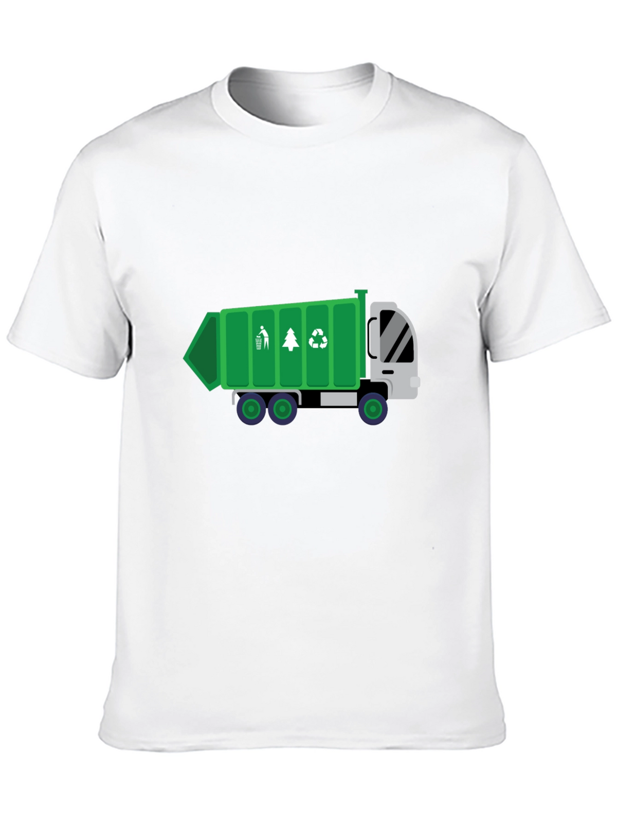 Garbage Truck Graphic Tee - Eco-Friendly Design!