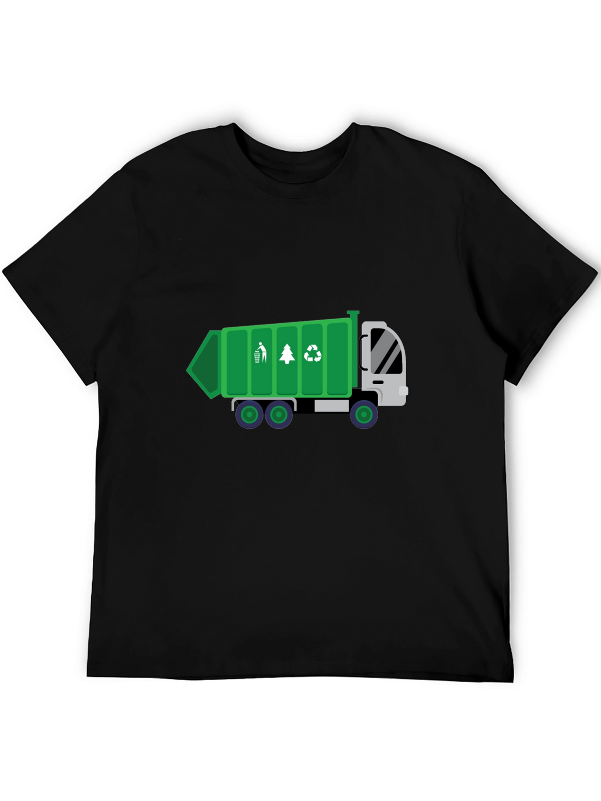 Garbage Truck Graphic Tee - Eco-Friendly Design!