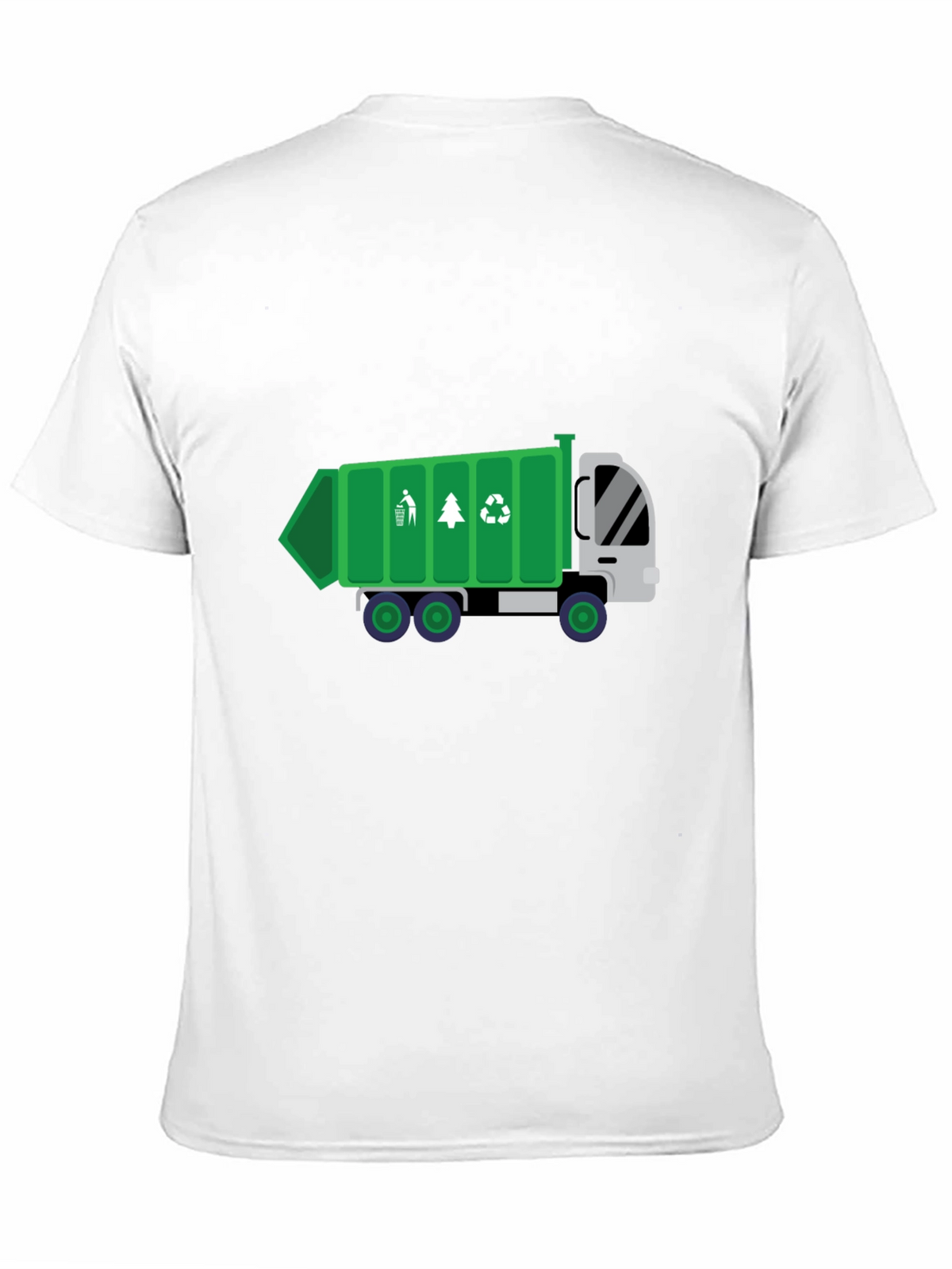 Garbage Truck Graphic Tee - Eco-Friendly Design!