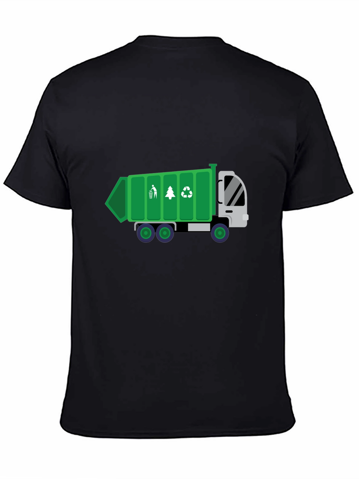 Garbage Truck Graphic Tee - Eco-Friendly Design!