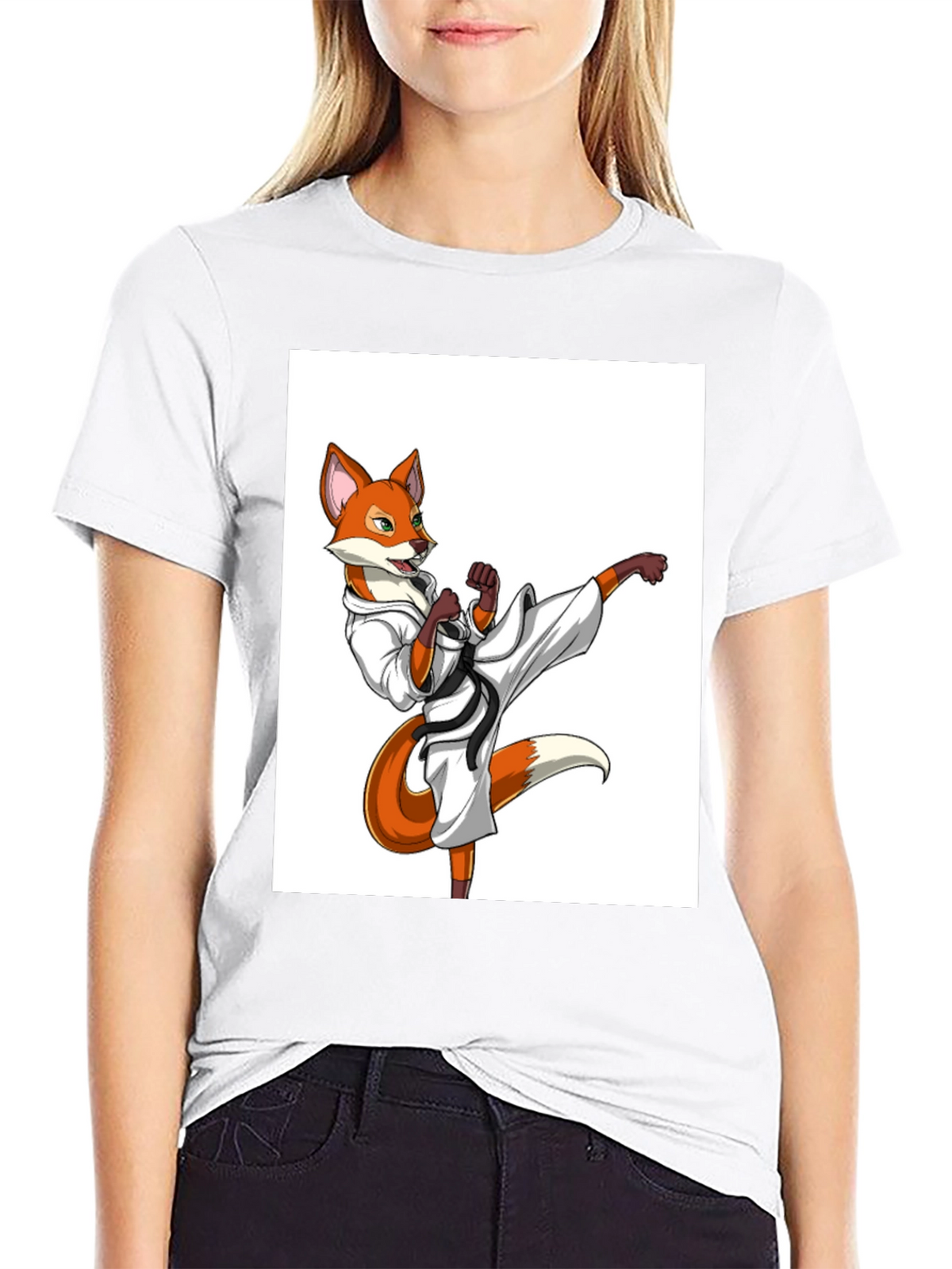 Fox Karate Black T-Shirt