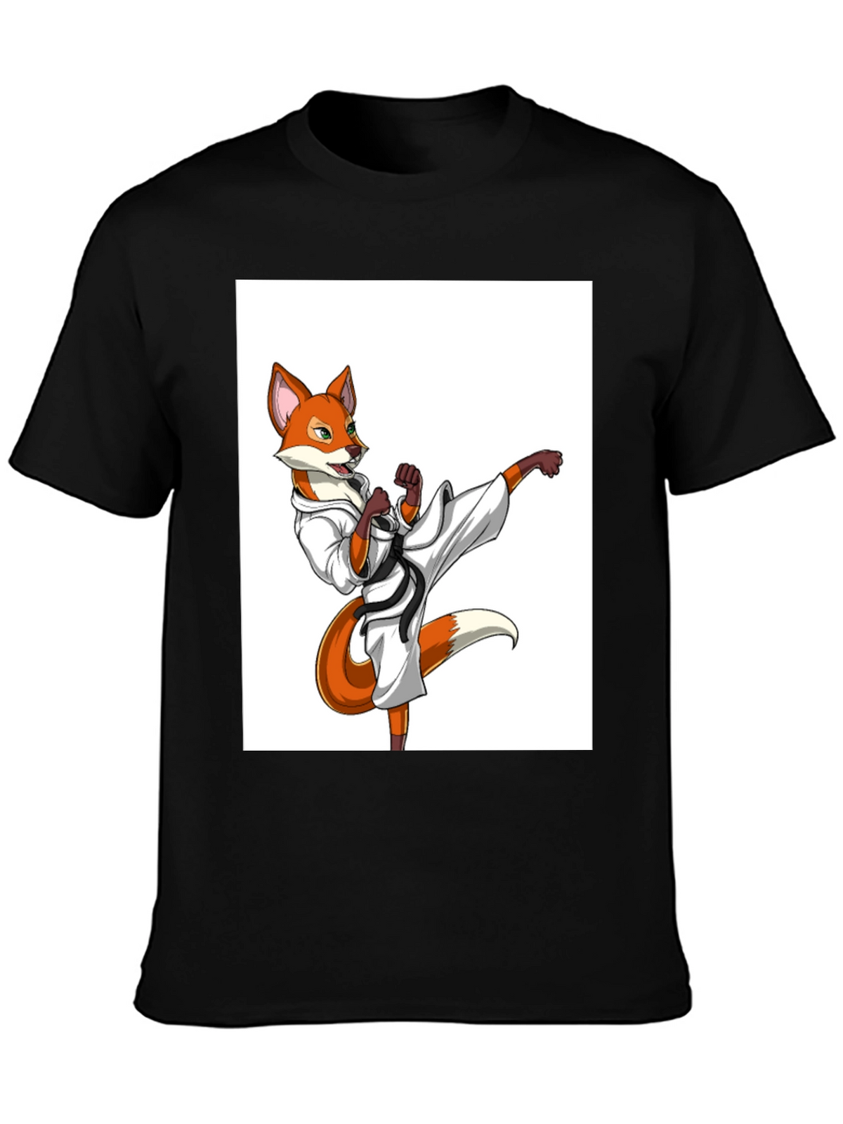 Fox Karate Black T-Shirt