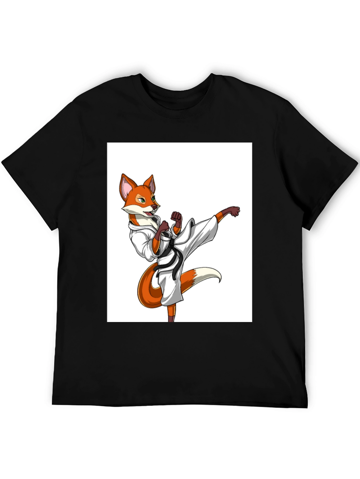 Fox Karate Black T-Shirt