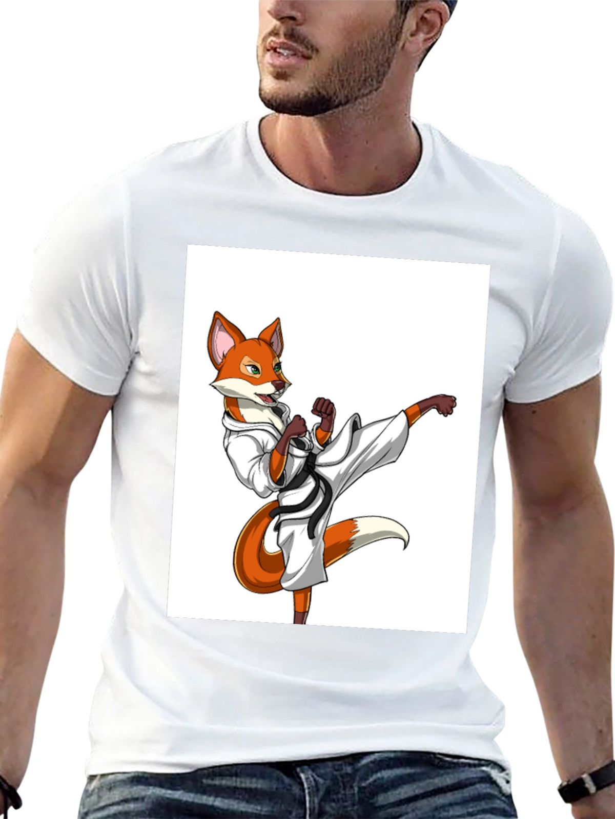 Fox Karate Black T-Shirt