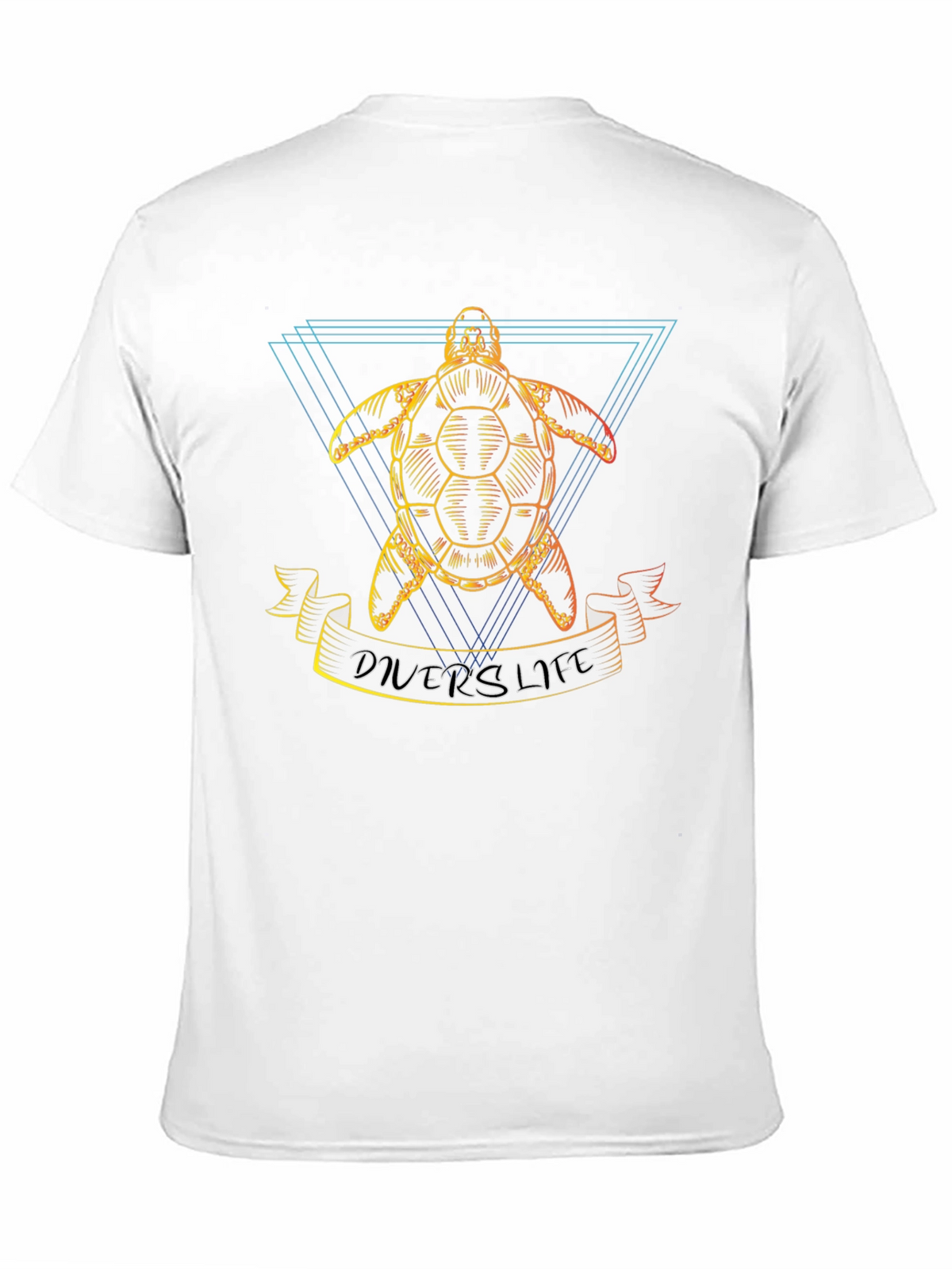 Divers Life Turtle Graphic T-Shirt