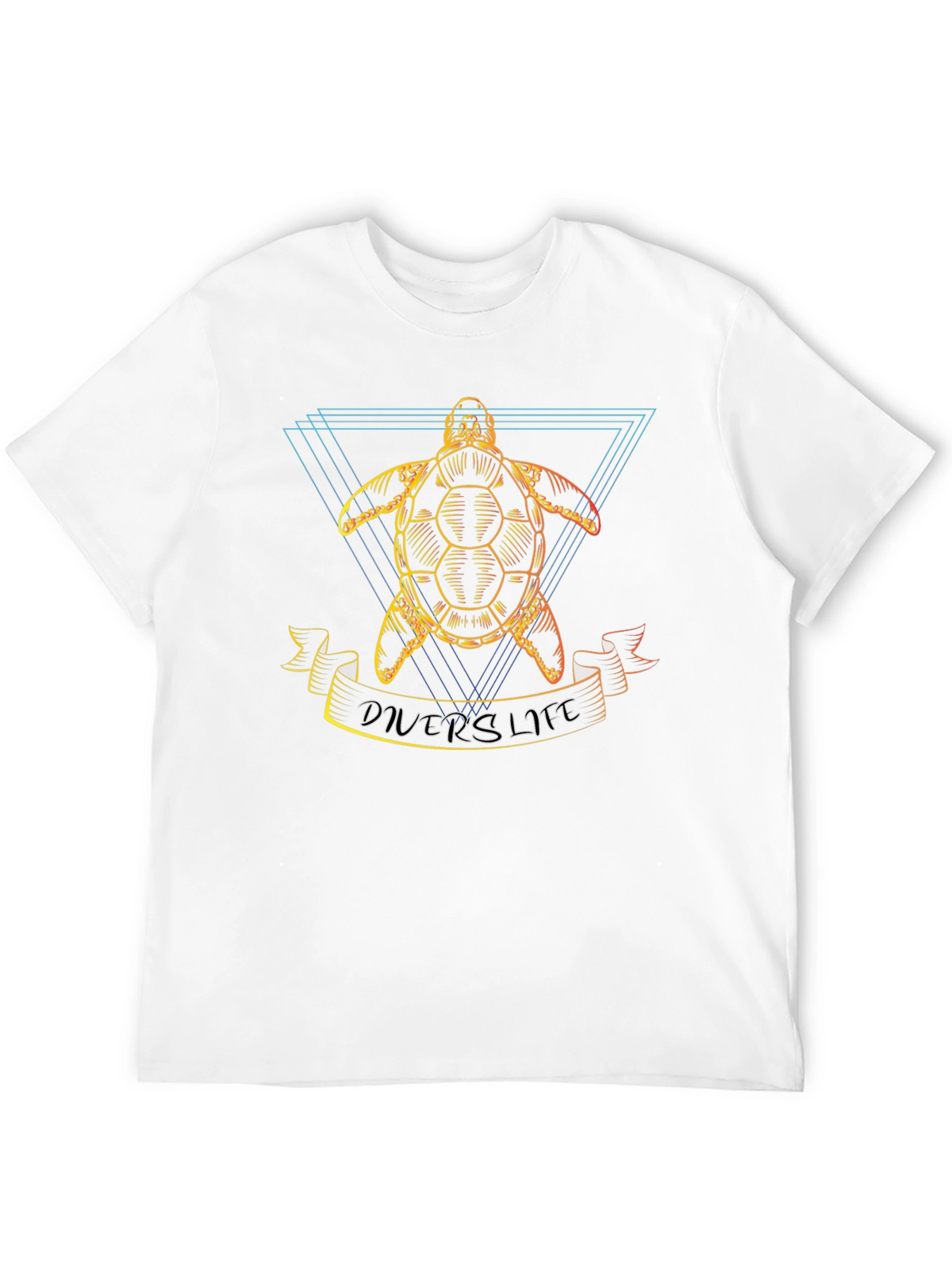 Divers Life Turtle Graphic T-Shirt