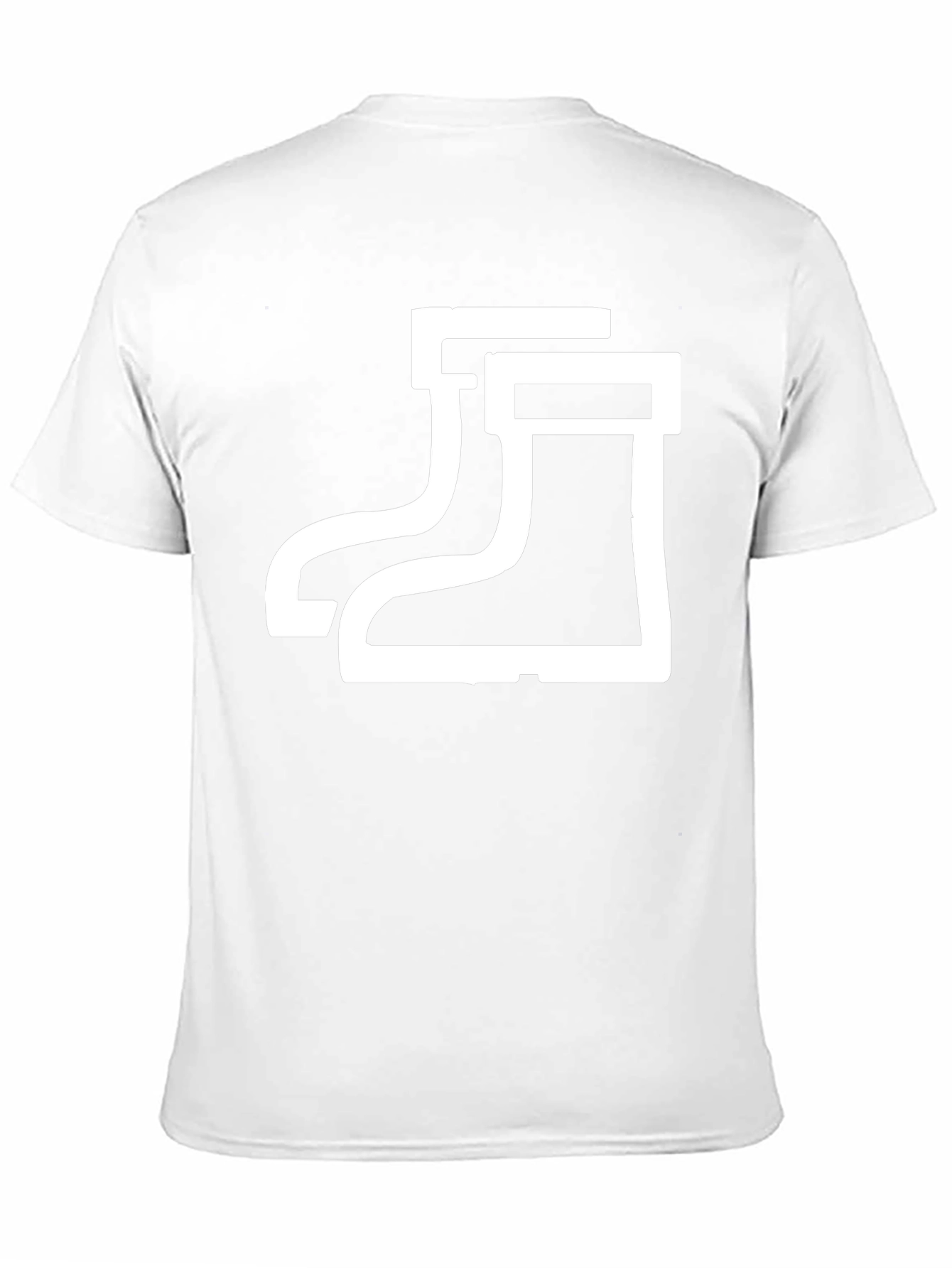Rubber Boots Graphic Tee - Black Cotton Shirt
