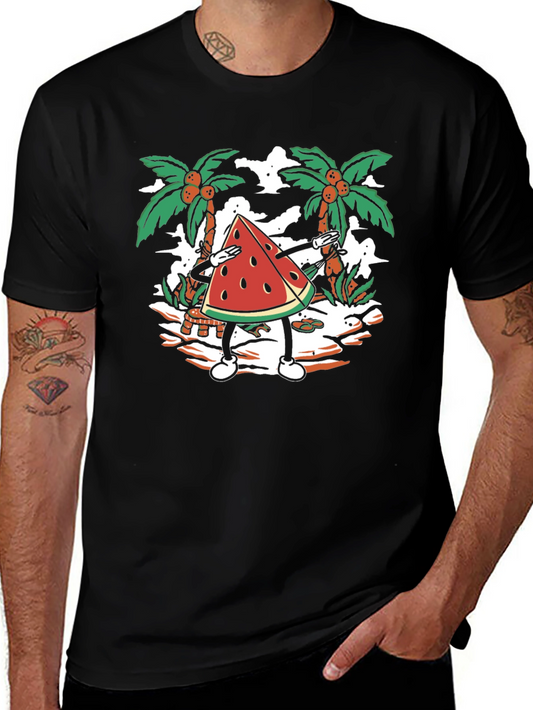 Fun Watermelon Dabbing T-Shirt