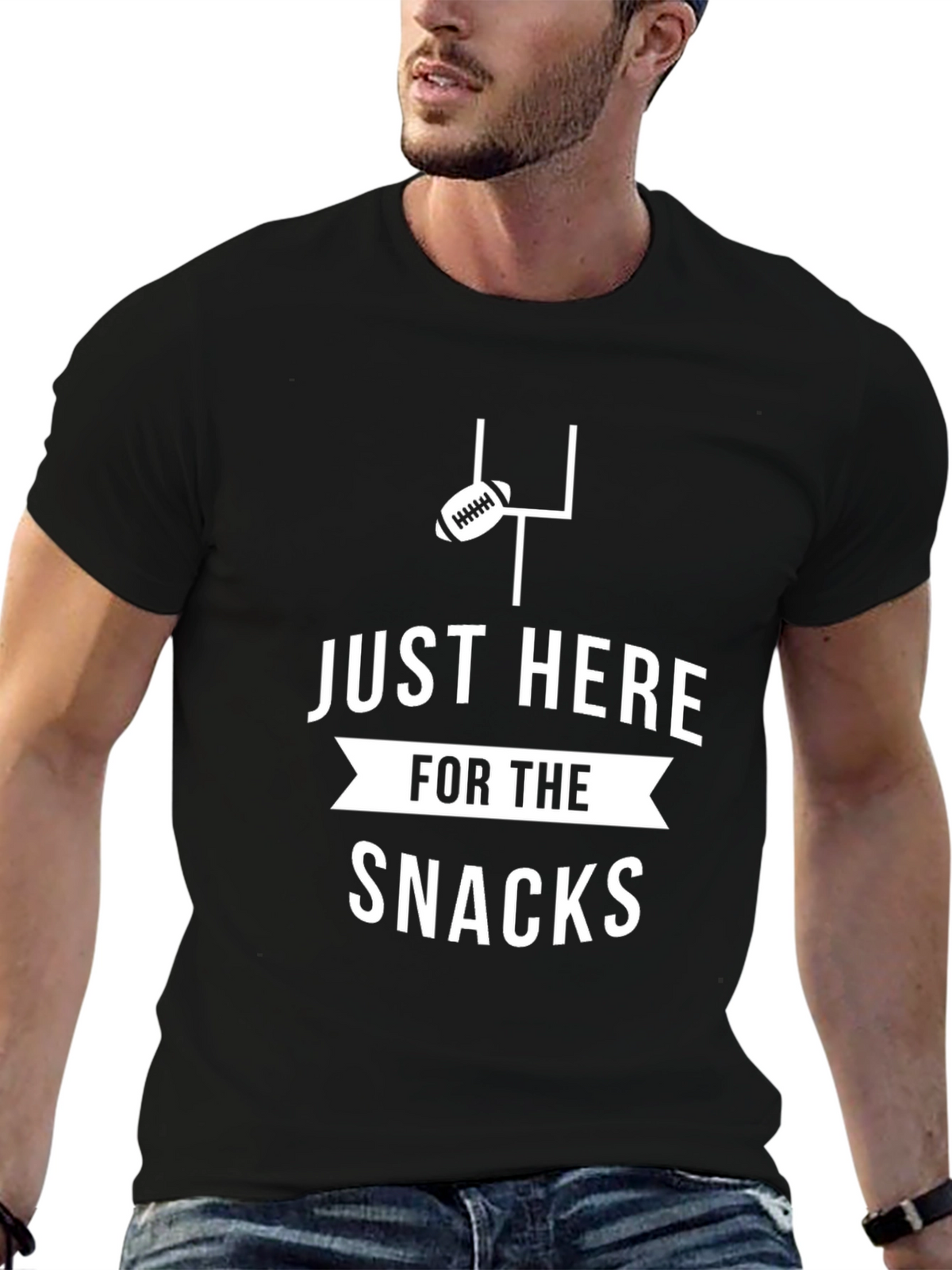 Just Here for the Snacks T-Shirt