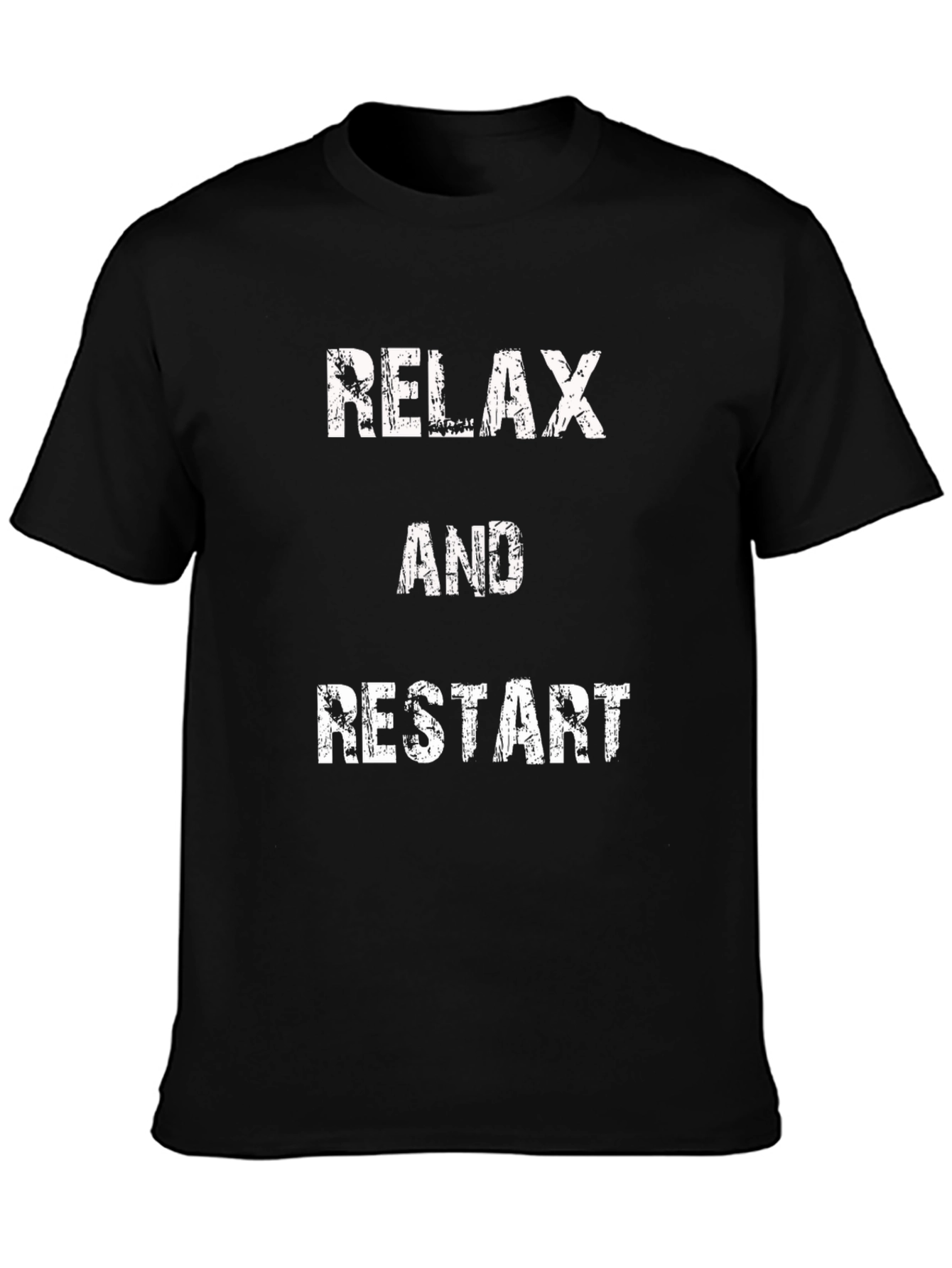 Relax and Restart Graphic T-Shirt