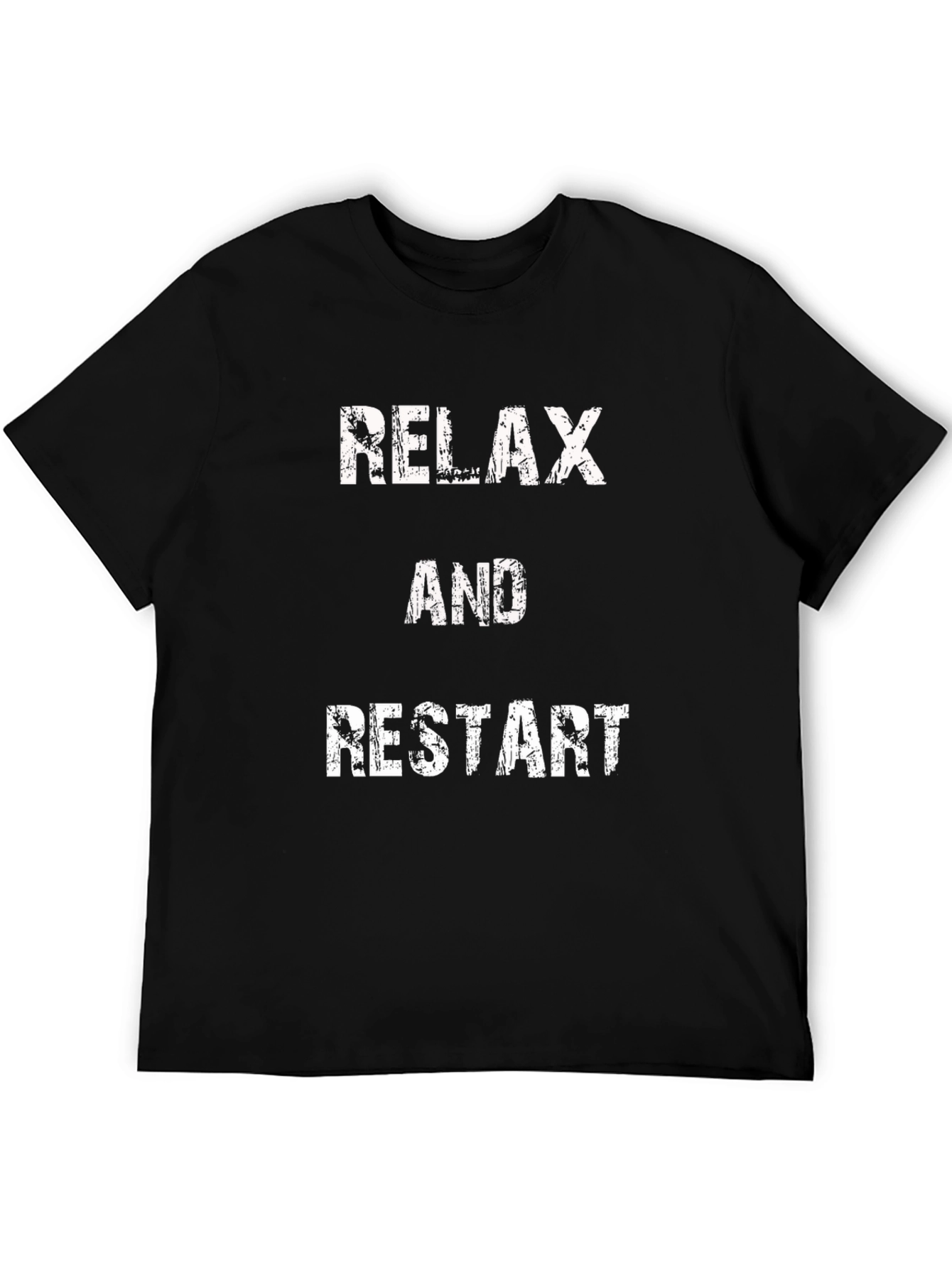 Relax and Restart Graphic T-Shirt