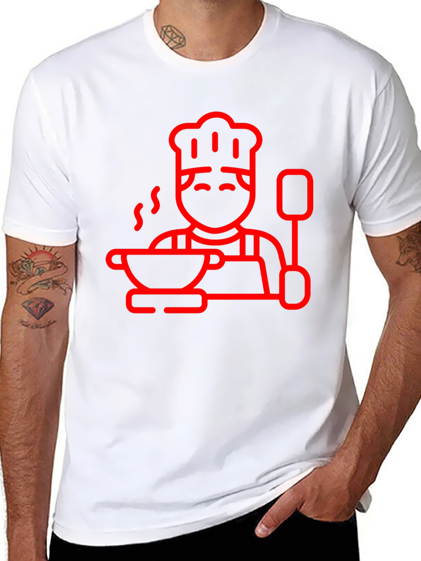 Chef Graphic T-Shirt - Cooking Passion
