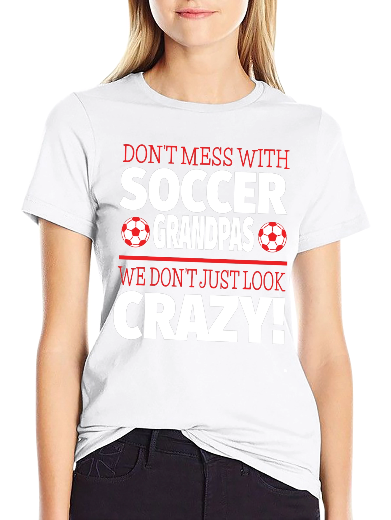 Soccer Grandpas Crazy T-Shirt