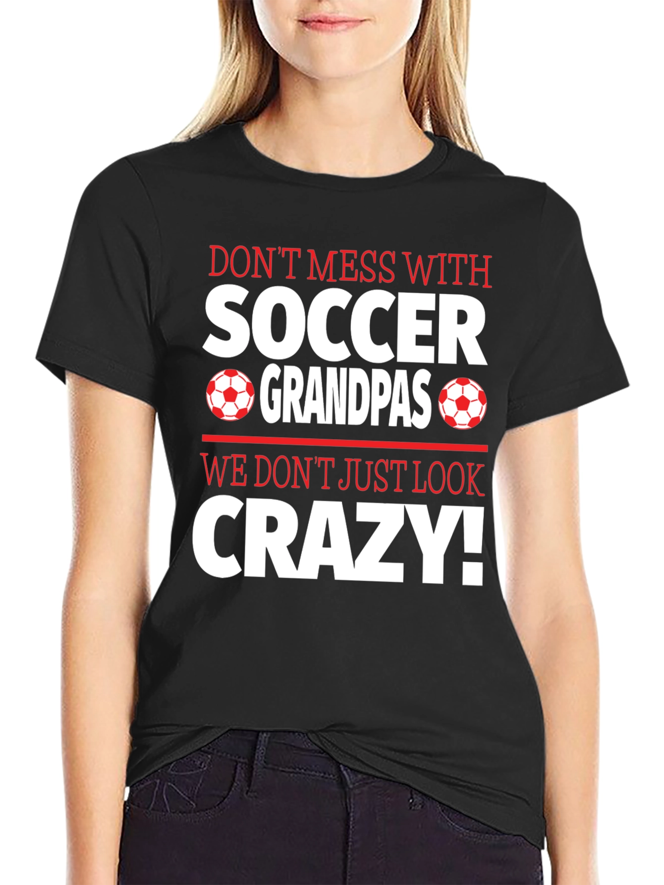 Soccer Grandpas Crazy T-Shirt