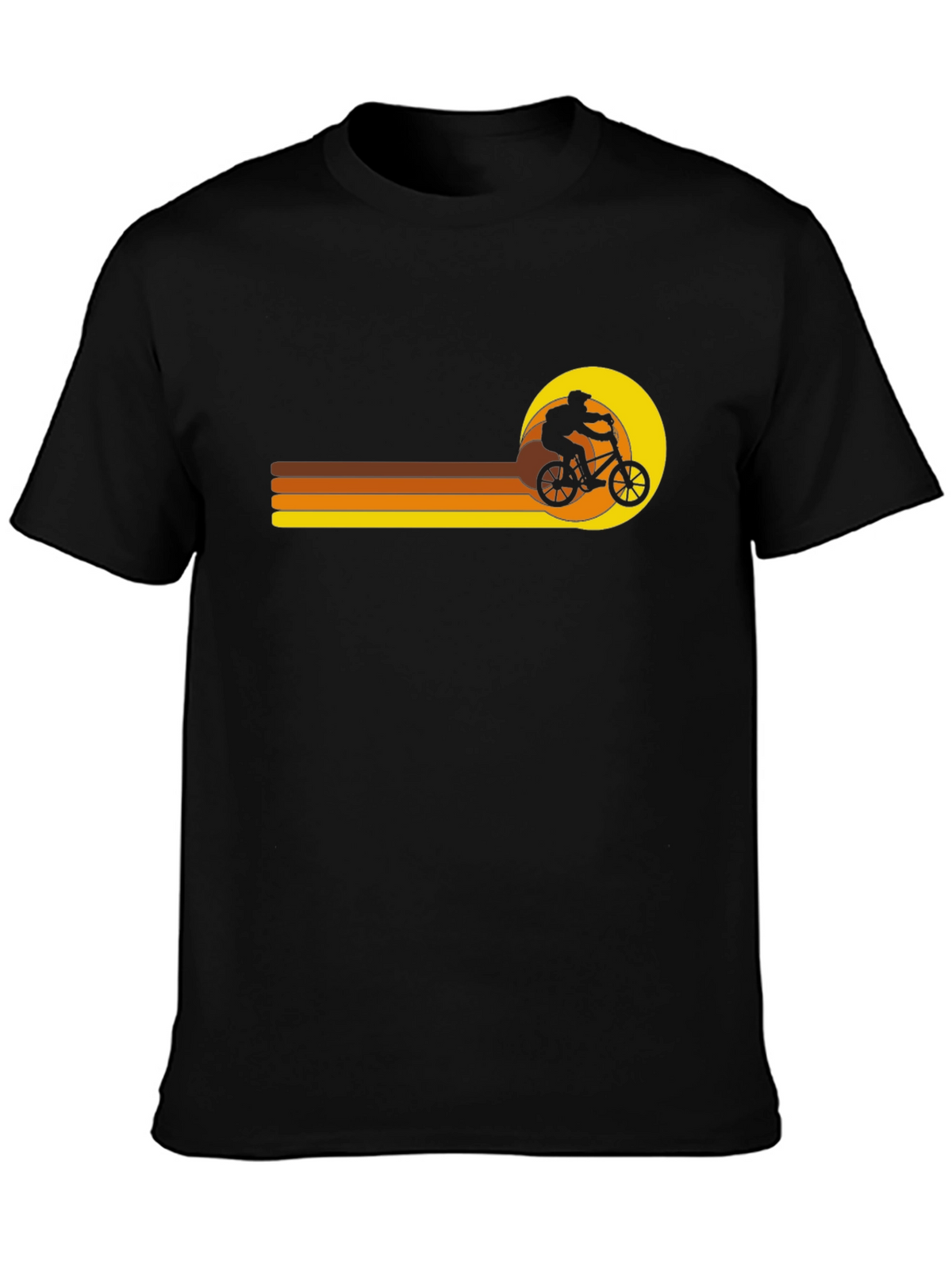 Retro BMX Sunset T-Shirt
