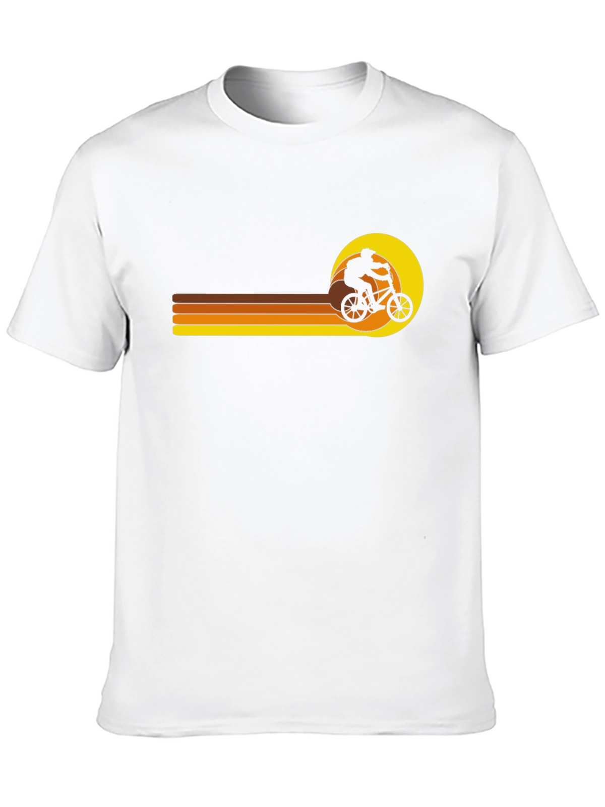 Retro BMX Sunset T-Shirt