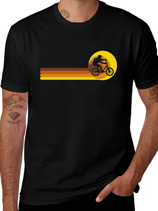 Retro BMX Sunset T-Shirt