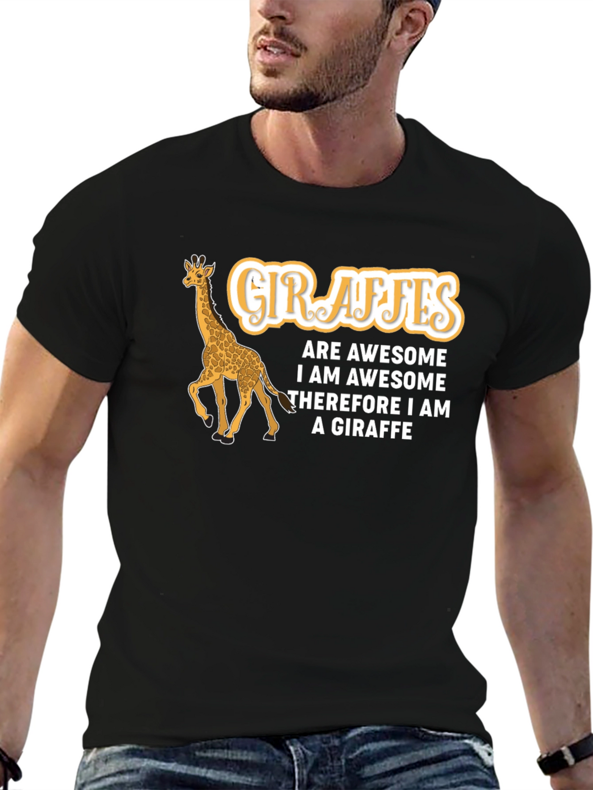 Giraffe Lovers T-Shirt: Awesome Giraffe Design