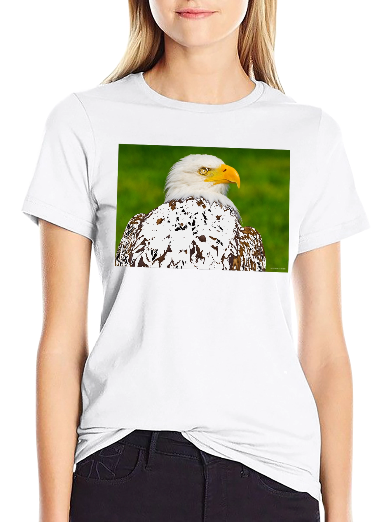 Eagle Graphic T-Shirt - Patriotic Style