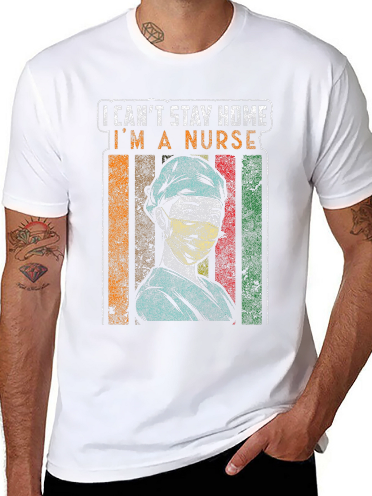 I Cant Stay Home Im a Nurse Graphic Tee