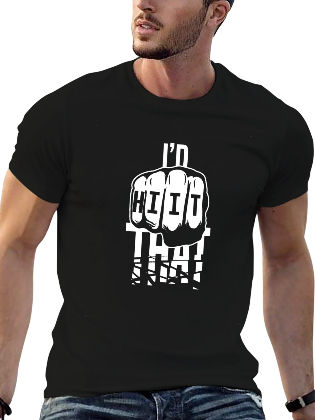 Id Hit That Fist Humor T-Shirt