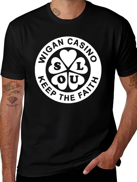 Wigan Casino Northern Soul T-Shirt - Keep The Faith