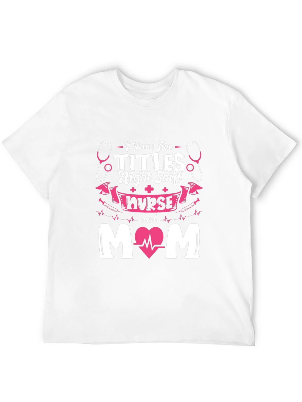 Night Shift Nurse Mom Graphic Tee