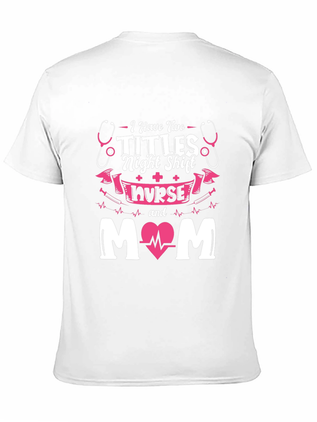 Night Shift Nurse Mom Graphic Tee