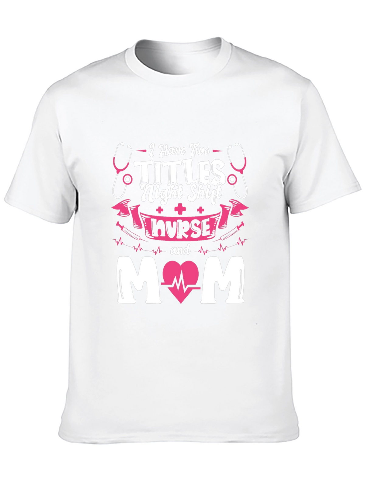 Night Shift Nurse Mom Graphic Tee