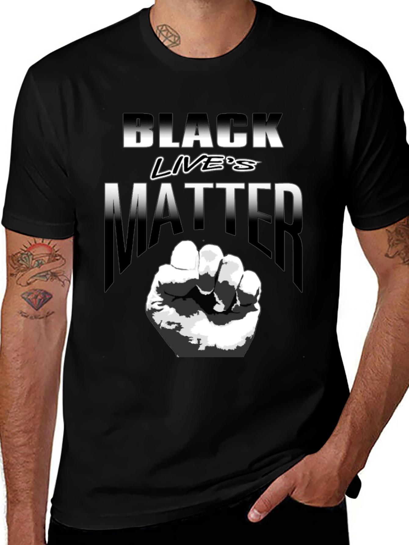 Black Lives Matter Graphic T-Shirt