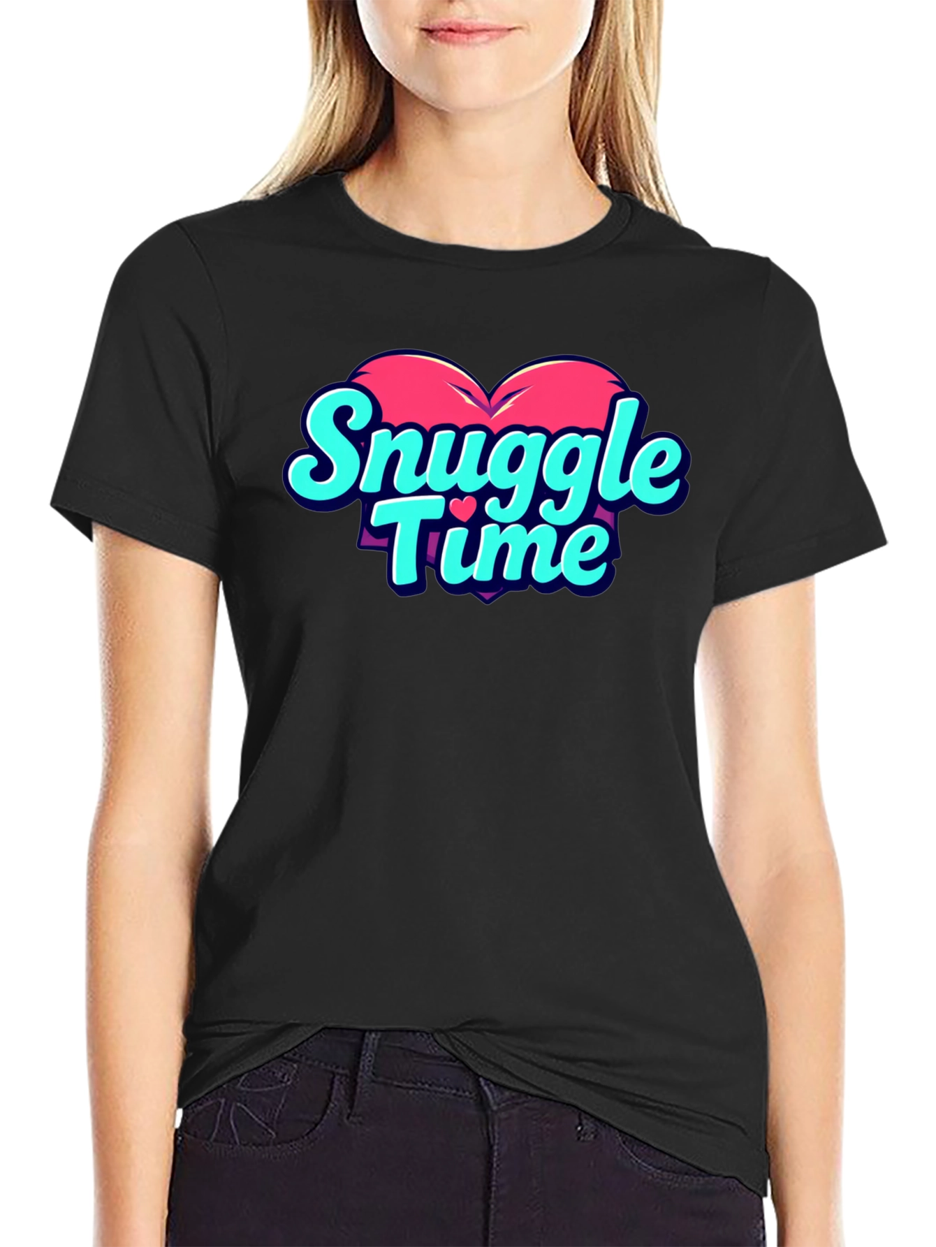 Snuggle Time Graphic T-Shirt