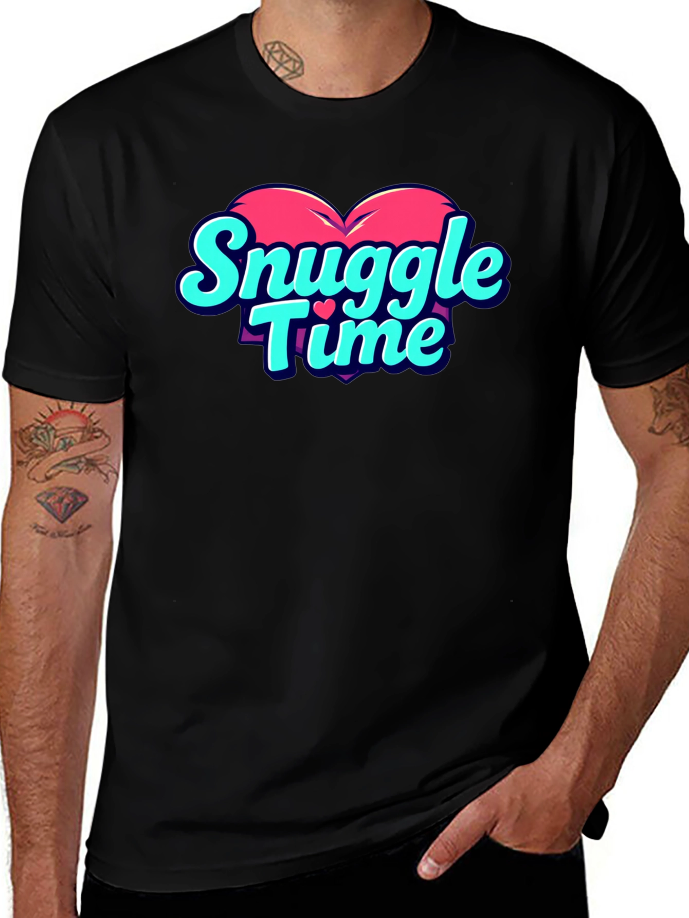 Snuggle Time Graphic T-Shirt