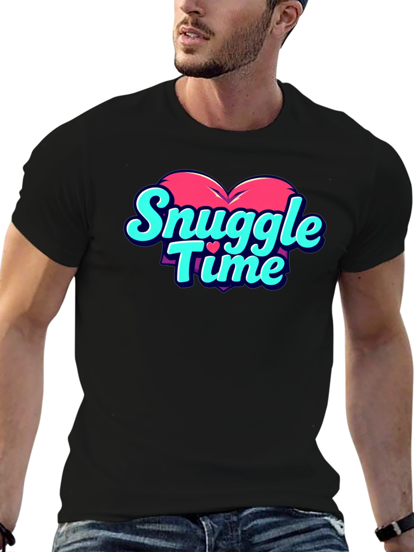 Snuggle Time Graphic T-Shirt