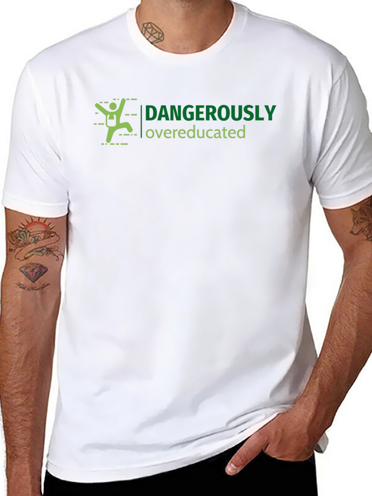 Dangerously Overeducated Graphic Tee