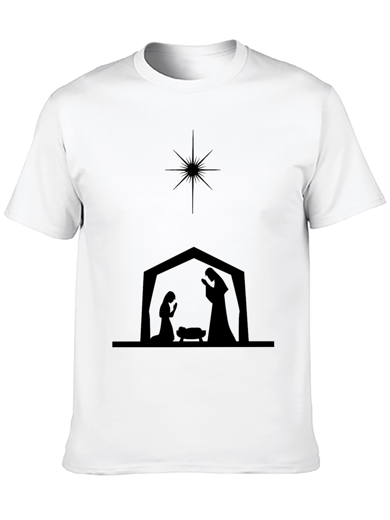 Nativity Silhouette Graphic Tee