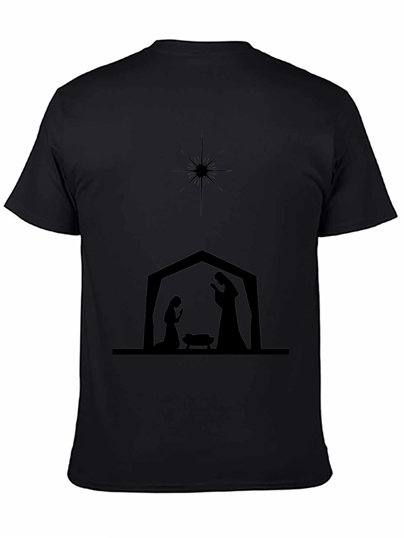 Nativity Silhouette Graphic Tee