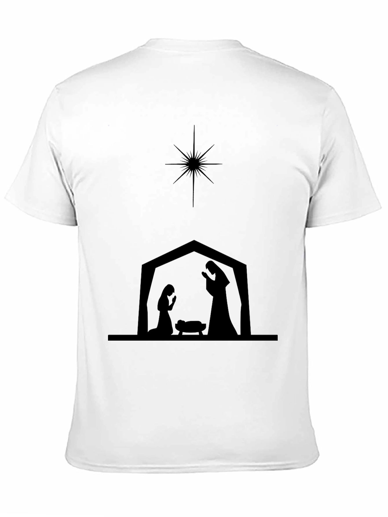Nativity Silhouette Graphic Tee