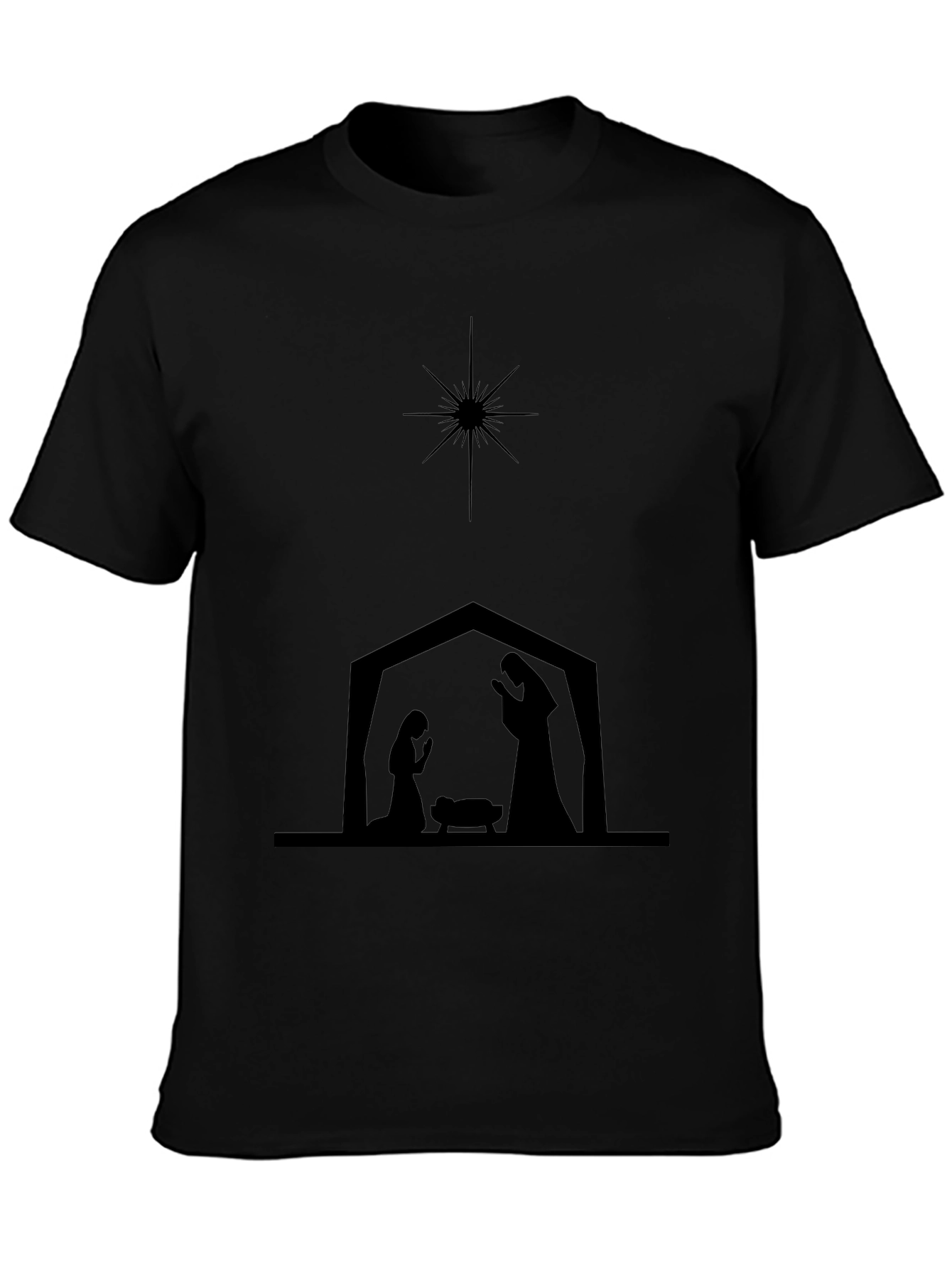 Nativity Silhouette Graphic Tee