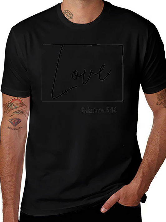 Love Galatians 5:14 T-Shirt - Christian Apparel