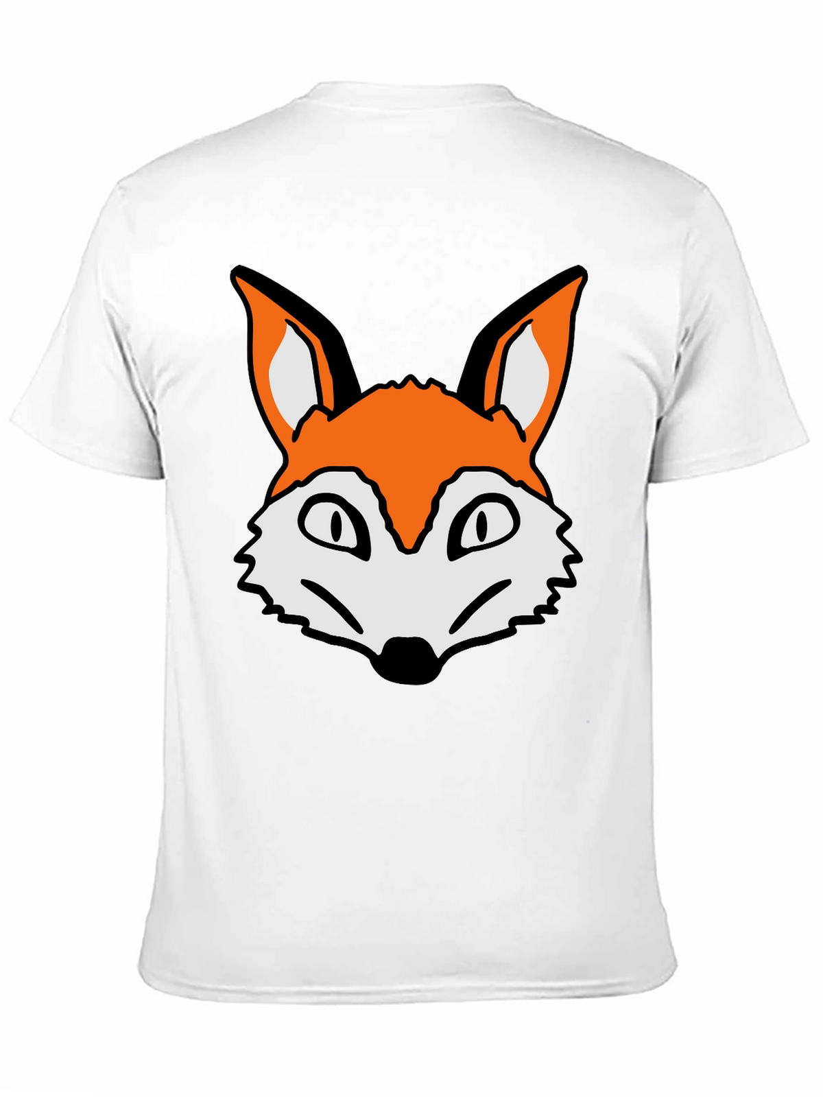 Fox Graphic T-Shirt - Casual Black Tee