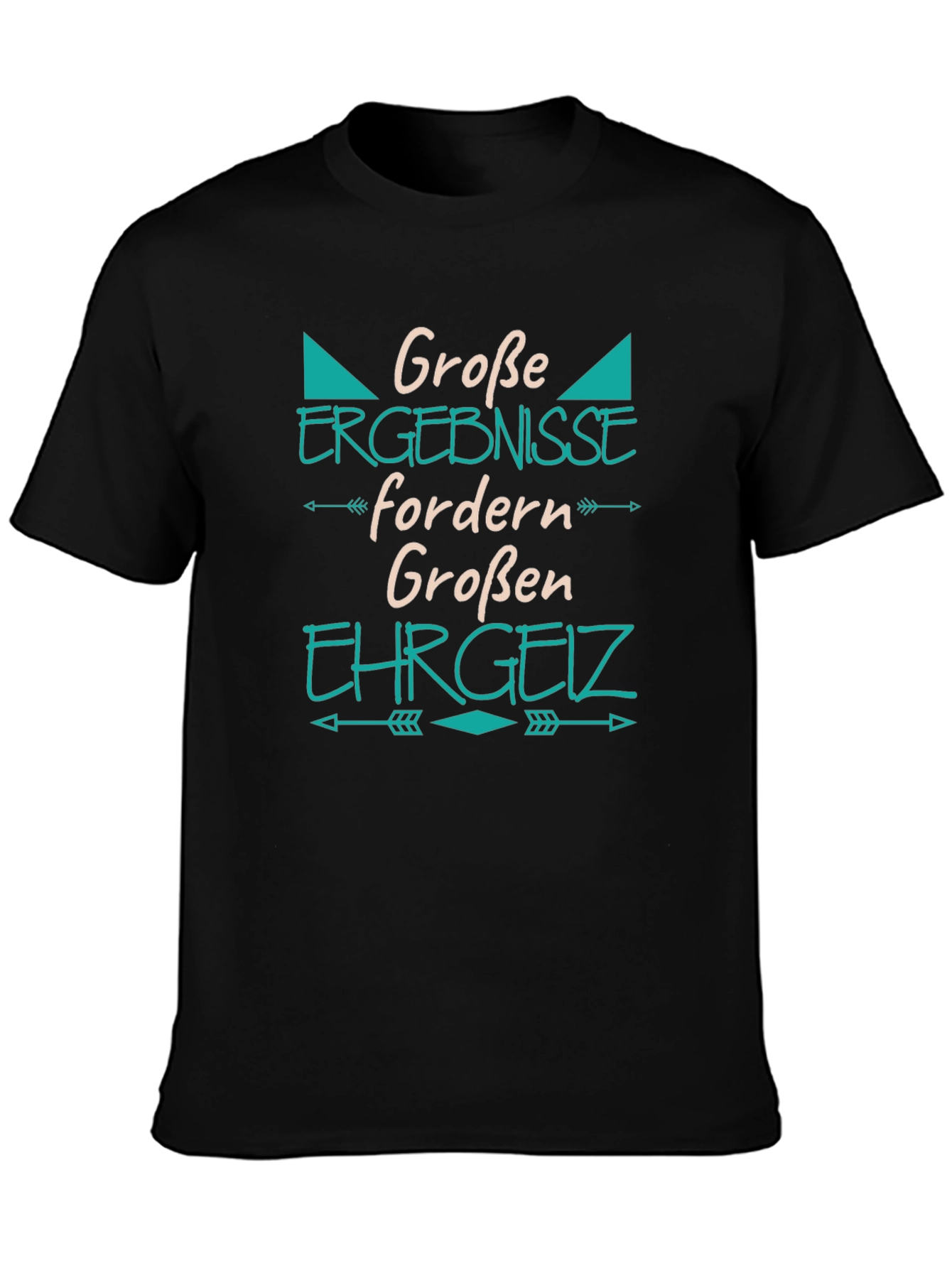 Motivational German Text T-Shirt