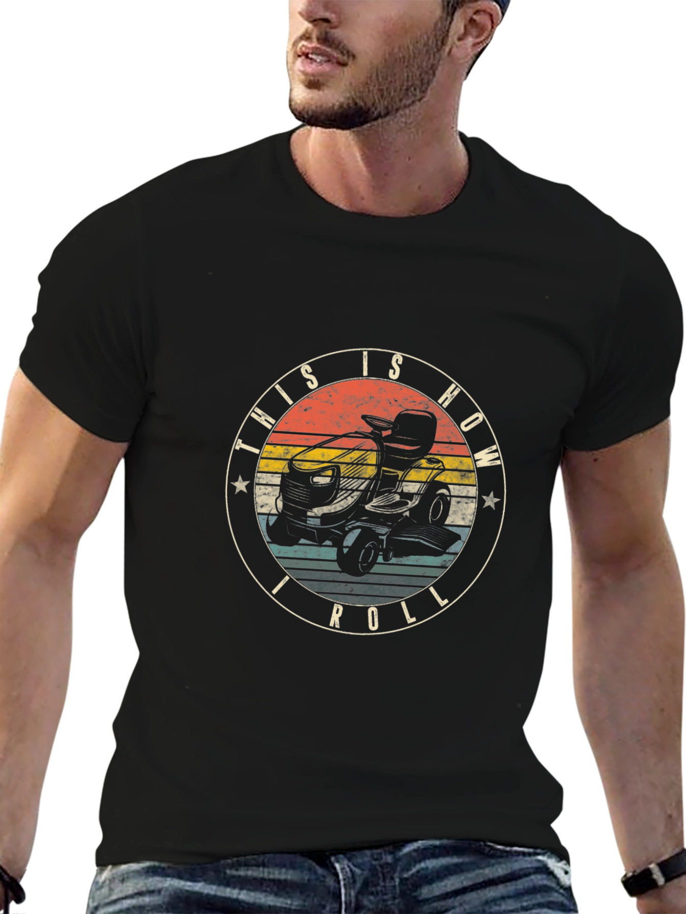 This is How I Roll Lawn Mower T-Shirt