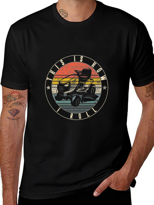 This is How I Roll Lawn Mower T-Shirt